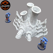 Hive Smokestack #1 - 28mm Wargaming Scatter Terrain Scenery Tabletop - Only-Games