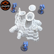 Hive Smokestack #1 - 28mm Wargaming Scatter Terrain Scenery Tabletop - Only-Games