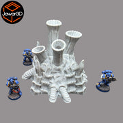 Hive Smokestack #2 - 28mm Wargaming Scatter Terrain Scenery Tabletop - Only-Games