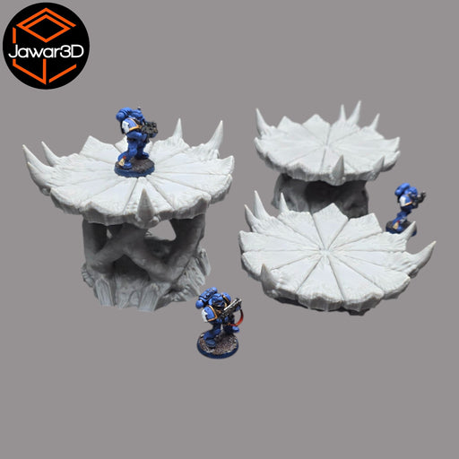 Hive Pad - 28mm Wargaming Scatter Terrain Scenery Tabletop - Only-Games