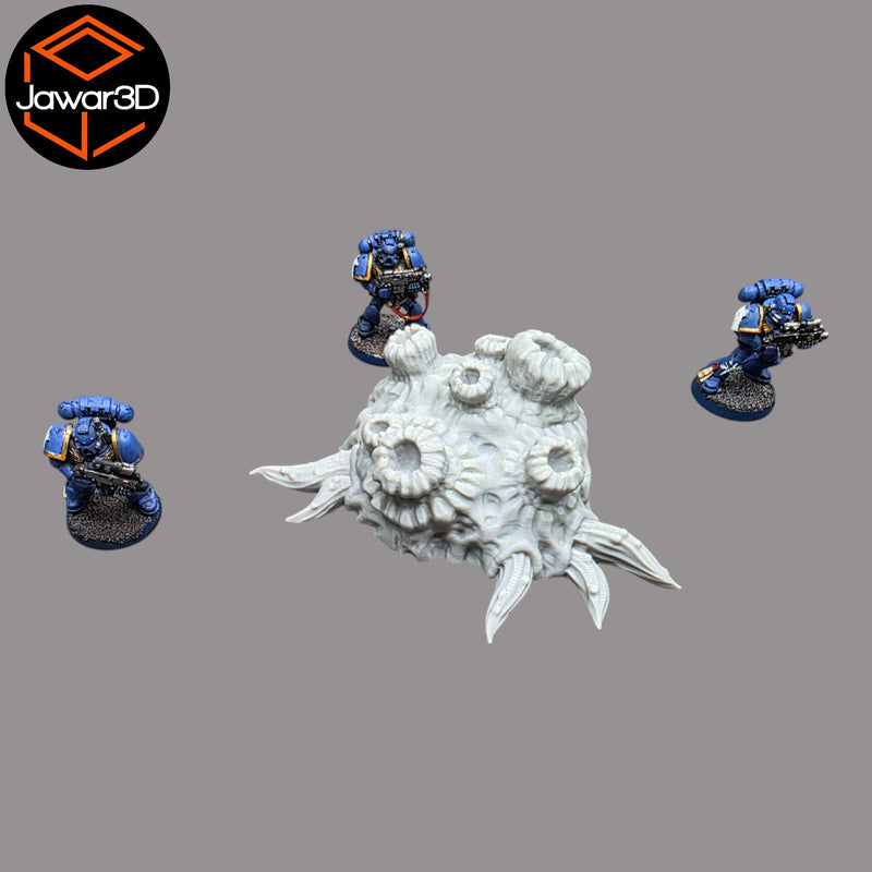 Hive Barnacle #2 - 28mm Wargaming Scatter Terrain Scenery Tabletop - Only-Games