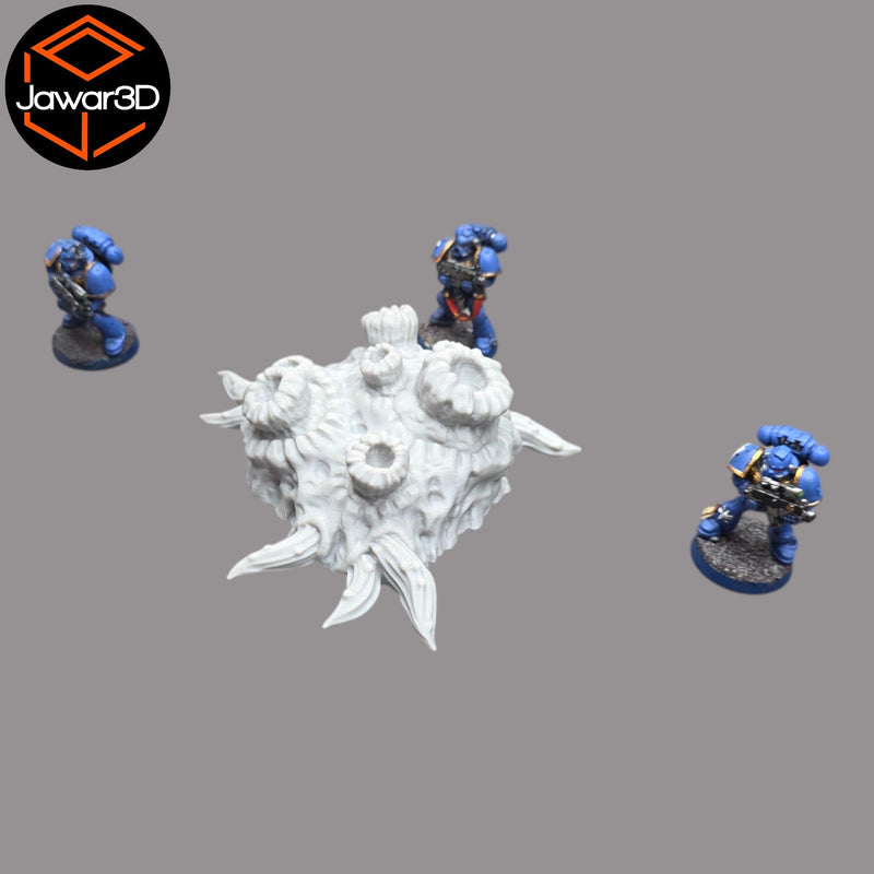 Hive Barnacle #2 - 28mm Wargaming Scatter Terrain Scenery Tabletop - Only-Games