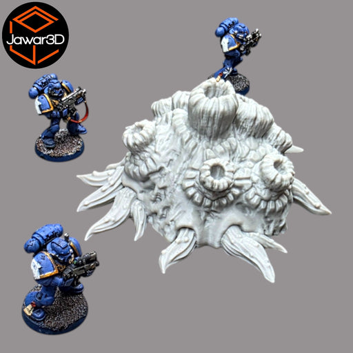 Hive Barnacle #4 - 28mm Wargaming Scatter Terrain Scenery Tabletop - Only-Games