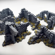 Grand Arch - Half Arch Doorway: Ancient Ruins Terrain Set - Only-Games