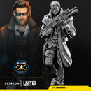 Cyberpunk police officer John Bishop - Only-Games