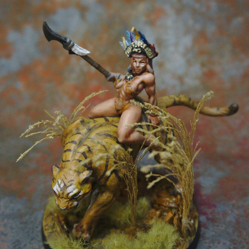 Kaata, Princess on Panther (AMAZONS! Kickstarter)