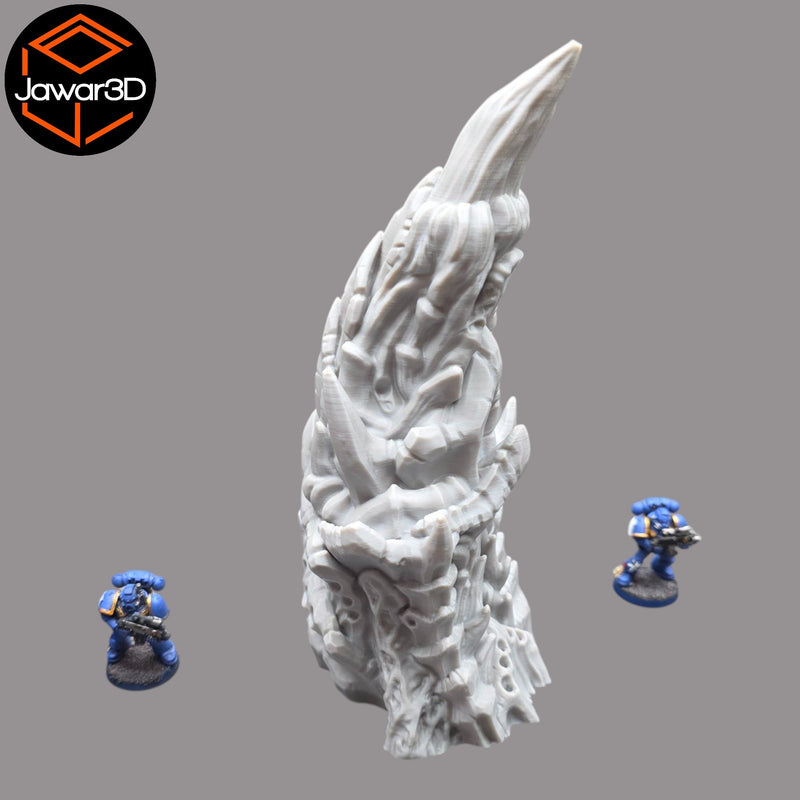 Hive Spike #1 - 28mm Wargaming Scatter Terrain Scenery Tabletop - Only-Games