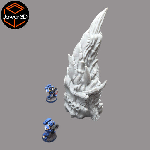 Hive Spike #1 - 28mm Wargaming Scatter Terrain Scenery Tabletop - Only-Games