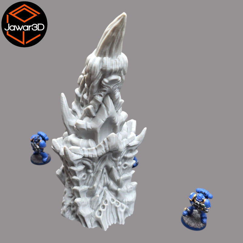 Hive Spike #1 - 28mm Wargaming Scatter Terrain Scenery Tabletop - Only-Games