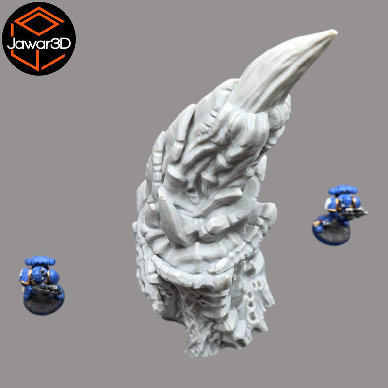 Hive Spike #1 - 28mm Wargaming Scatter Terrain Scenery Tabletop - Only-Games