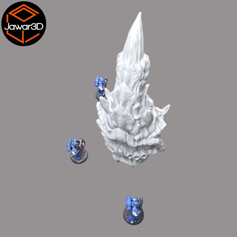 Hive Spike #1 - 28mm Wargaming Scatter Terrain Scenery Tabletop - Only-Games