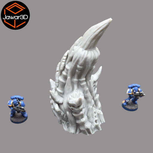 Hive Spike #2 - 28mm Wargaming Scatter Terrain Scenery Tabletop - Only-Games