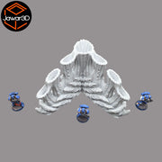 Hive Smokestack #3 - 28mm Wargaming Scatter Terrain Scenery Tabletop - Only-Games