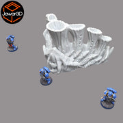 Hive Smokestack #3 - 28mm Wargaming Scatter Terrain Scenery Tabletop - Only-Games