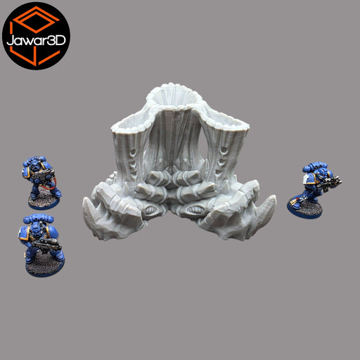 Hive Smokestack #4 - 28mm Wargaming Scatter Terrain Scenery Tabletop - Only-Games