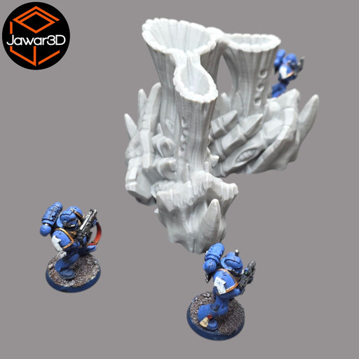 Hive Smokestack #4 - 28mm Wargaming Scatter Terrain Scenery Tabletop - Only-Games