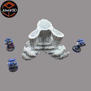 Hive Smokestack #4 - 28mm Wargaming Scatter Terrain Scenery Tabletop - Only-Games