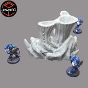 Hive Smokestack #4 - 28mm Wargaming Scatter Terrain Scenery Tabletop - Only-Games
