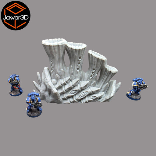Hive Smokestack #5 - 28mm Wargaming Scatter Terrain Scenery Tabletop - Only-Games
