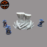 Hive Smokestack #6 - 28mm Wargaming Scatter Terrain Scenery Tabletop - Only-Games