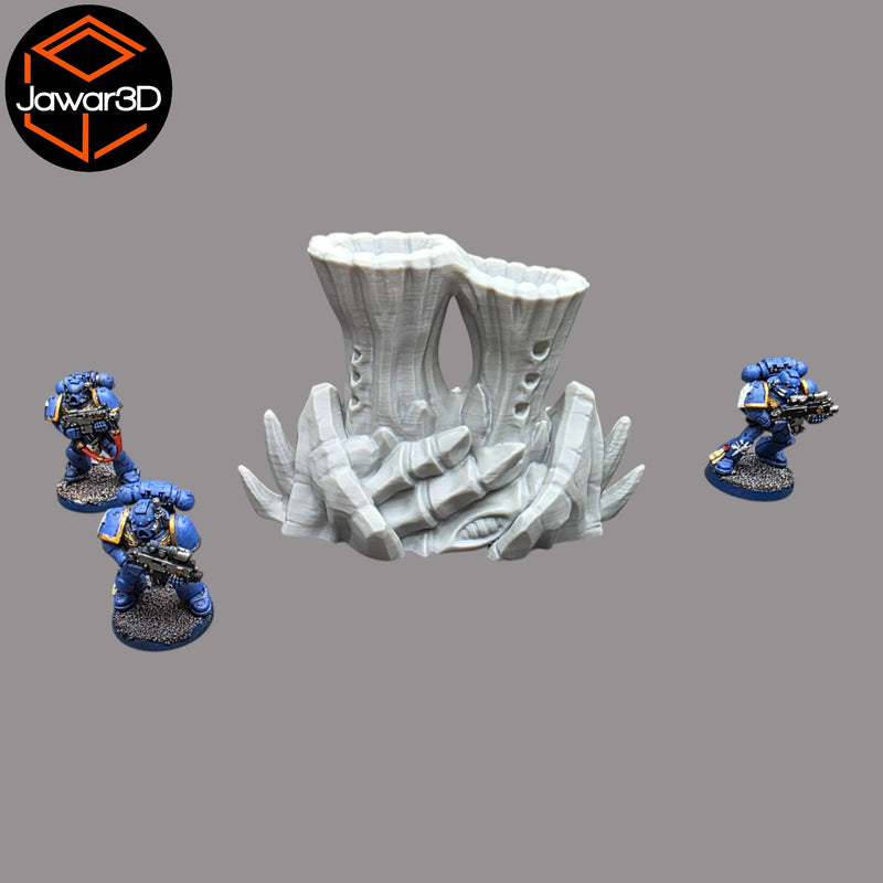 Hive Smokestack #6 - 28mm Wargaming Scatter Terrain Scenery Tabletop - Only-Games