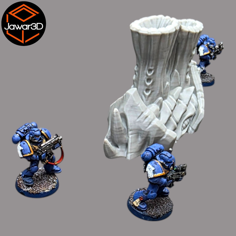Hive Smokestack #6 - 28mm Wargaming Scatter Terrain Scenery Tabletop - Only-Games