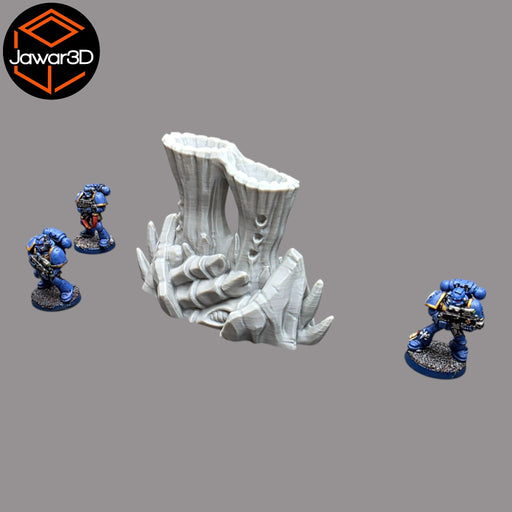 Hive Smokestack #6 - 28mm Wargaming Scatter Terrain Scenery Tabletop - Only-Games