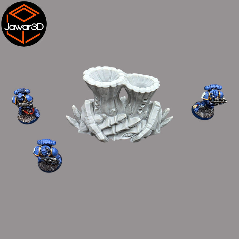 Hive Smokestack #6 - 28mm Wargaming Scatter Terrain Scenery Tabletop - Only-Games