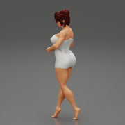 Woman Getting Out From Bathtub - Only-Games