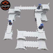 Hive Platforms - 28mm Wargaming Scatter Terrain Scenery Tabletop - Only-Games