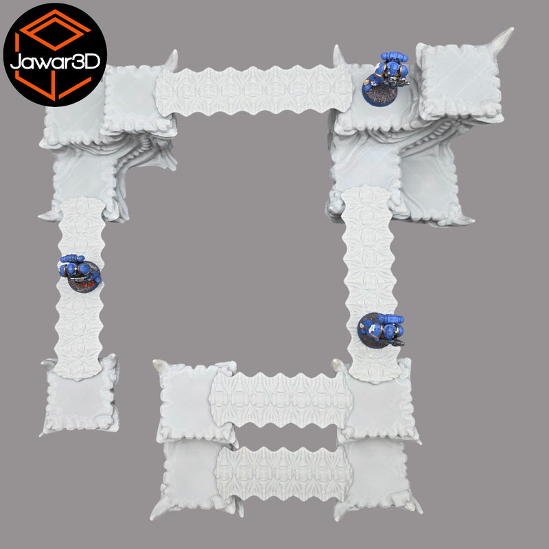 Hive Platforms - 28mm Wargaming Scatter Terrain Scenery Tabletop - Only-Games
