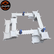 Hive Platforms - 28mm Wargaming Scatter Terrain Scenery Tabletop - Only-Games