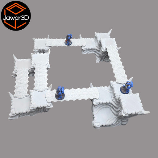 Hive Platforms - 28mm Wargaming Scatter Terrain Scenery Tabletop - Only-Games