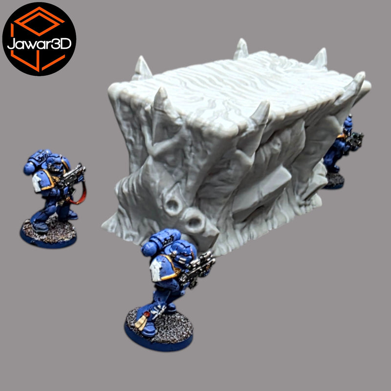 Hive Container #1 - 28mm Wargaming Scatter Terrain Scenery Tabletop - Only-Games
