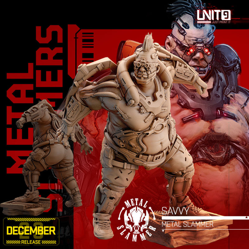 Cyberpunk - Savvy - Metal Slammers gang member - Only-Games