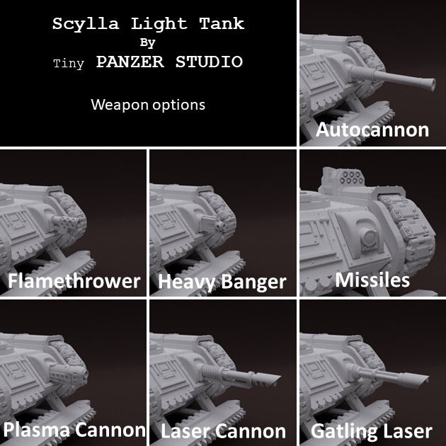 Scylla Light Tank - Only-Games