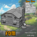Crystal Collapse FDM/PLA Miners Cottage - Only-Games