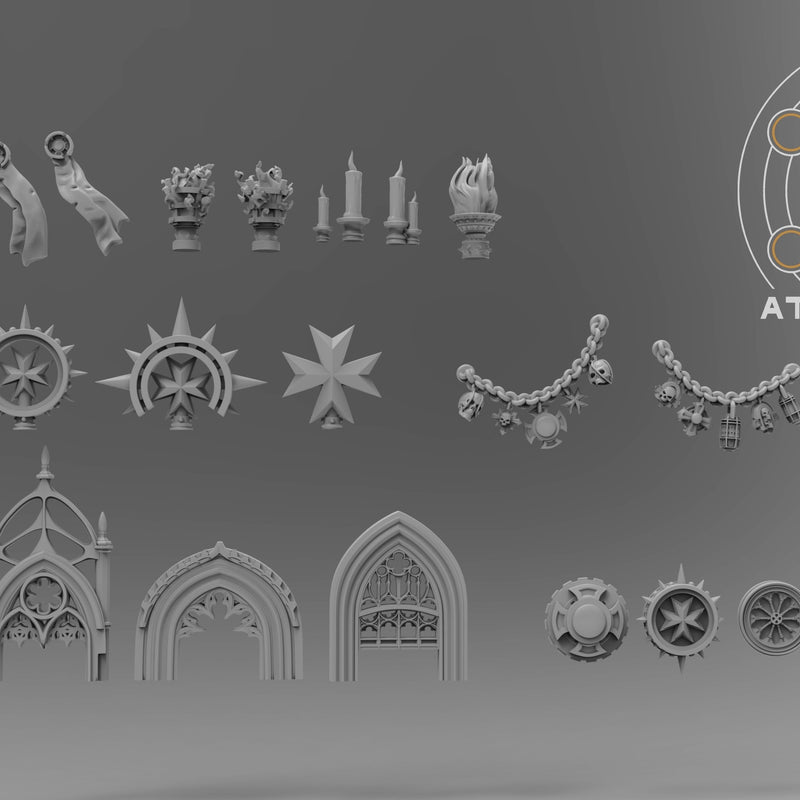 Templar Vehicle Ornaments