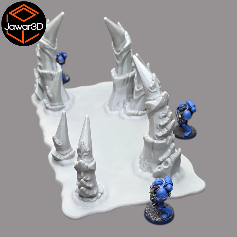 Hive Floor #1 - 28mm Wargaming Scatter Terrain Scenery Tabletop - Only-Games