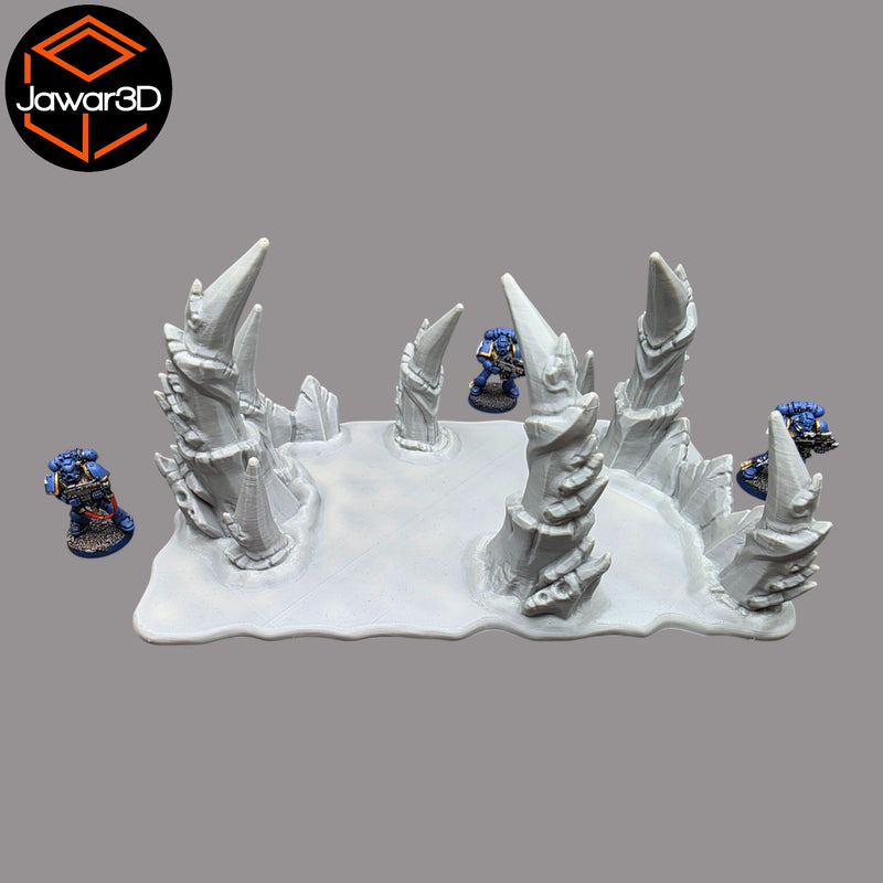 Hive Floor #3 - 28mm Wargaming Scatter Terrain Scenery Tabletop - Only-Games