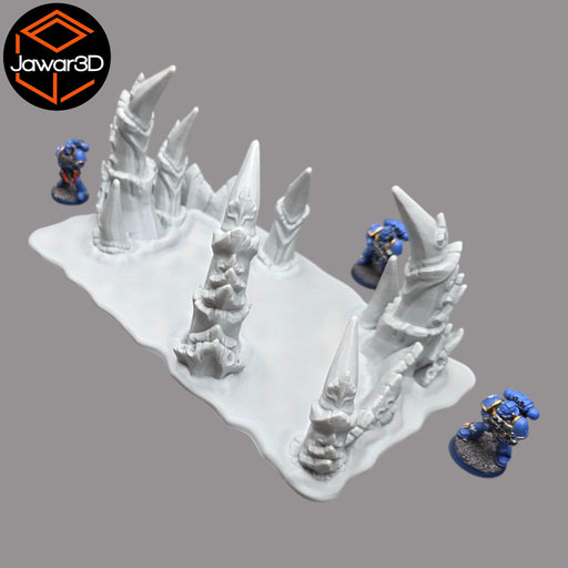 Hive Floor #3 - 28mm Wargaming Scatter Terrain Scenery Tabletop - Only-Games