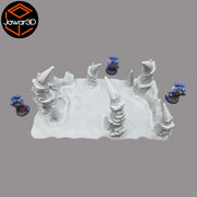 Hive Floor #3 - 28mm Wargaming Scatter Terrain Scenery Tabletop - Only-Games