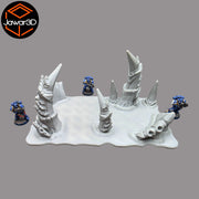 Hive Floor #4 - 28mm Wargaming Scatter Terrain Scenery Tabletop - Only-Games