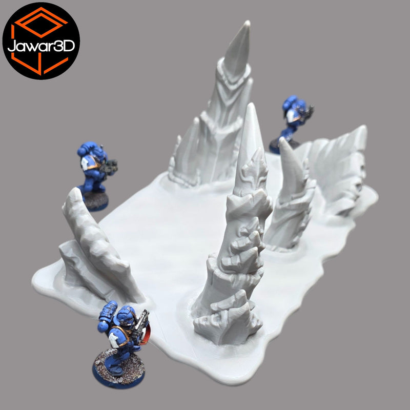 Hive Floor #4 - 28mm Wargaming Scatter Terrain Scenery Tabletop - Only-Games