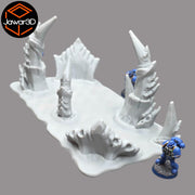 Hive Floor #4 - 28mm Wargaming Scatter Terrain Scenery Tabletop - Only-Games