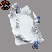 Hive Floor #4 - 28mm Wargaming Scatter Terrain Scenery Tabletop - Only-Games