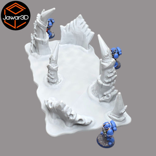Hive Floor #4 - 28mm Wargaming Scatter Terrain Scenery Tabletop - Only-Games
