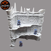 Hive Ruins #1 - 28mm Wargaming Scatter Terrain Scenery Tabletop - Only-Games