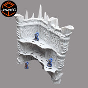Hive Ruins #1 - 28mm Wargaming Scatter Terrain Scenery Tabletop - Only-Games