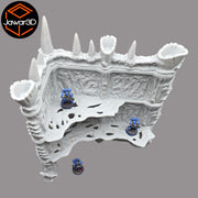 Hive Ruins #1 - 28mm Wargaming Scatter Terrain Scenery Tabletop - Only-Games